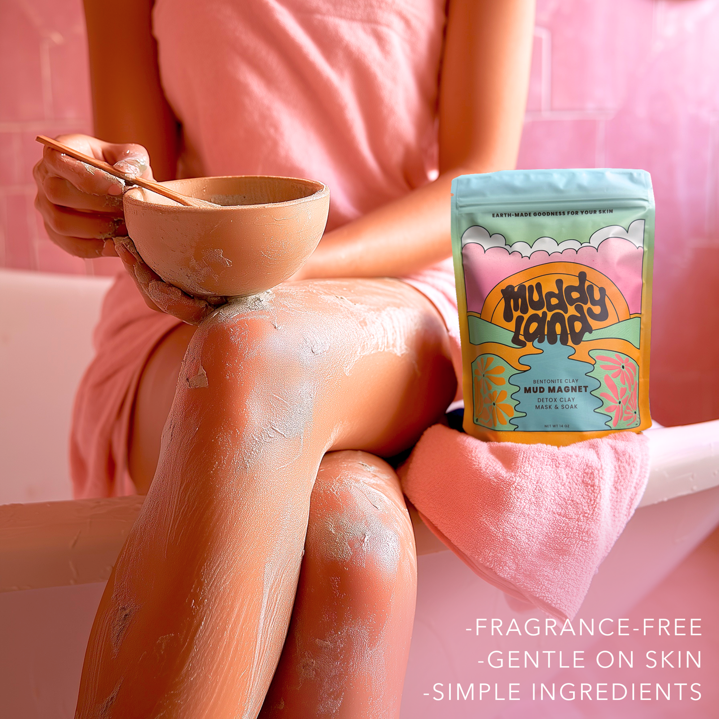 Mud Magnet Bentonite Clay Detox Mask & Soak