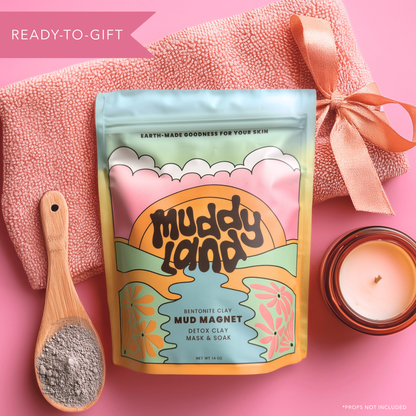 Mud Magnet Bentonite Clay Detox Mask & Soak